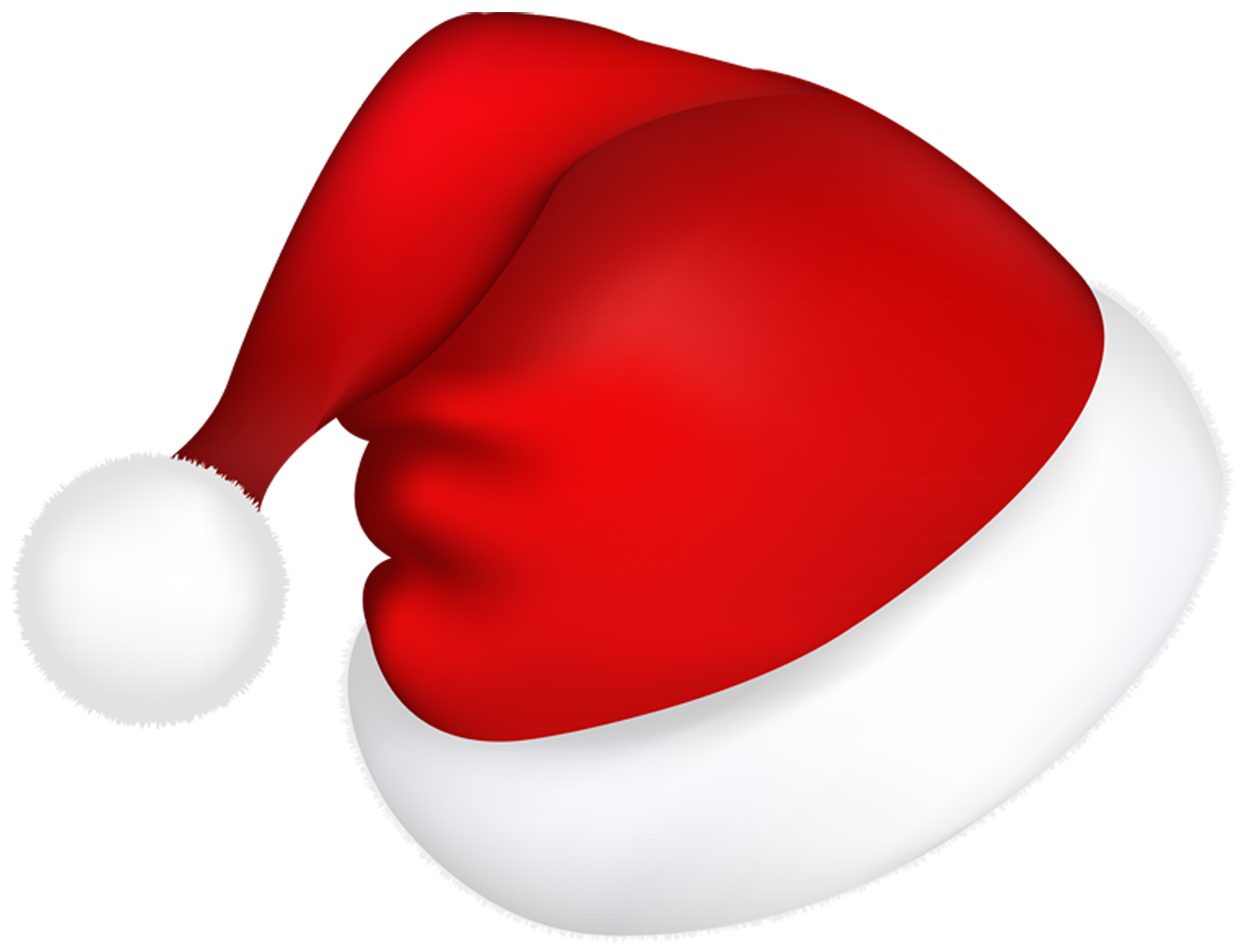 Large Red Santa Hat PNG picture